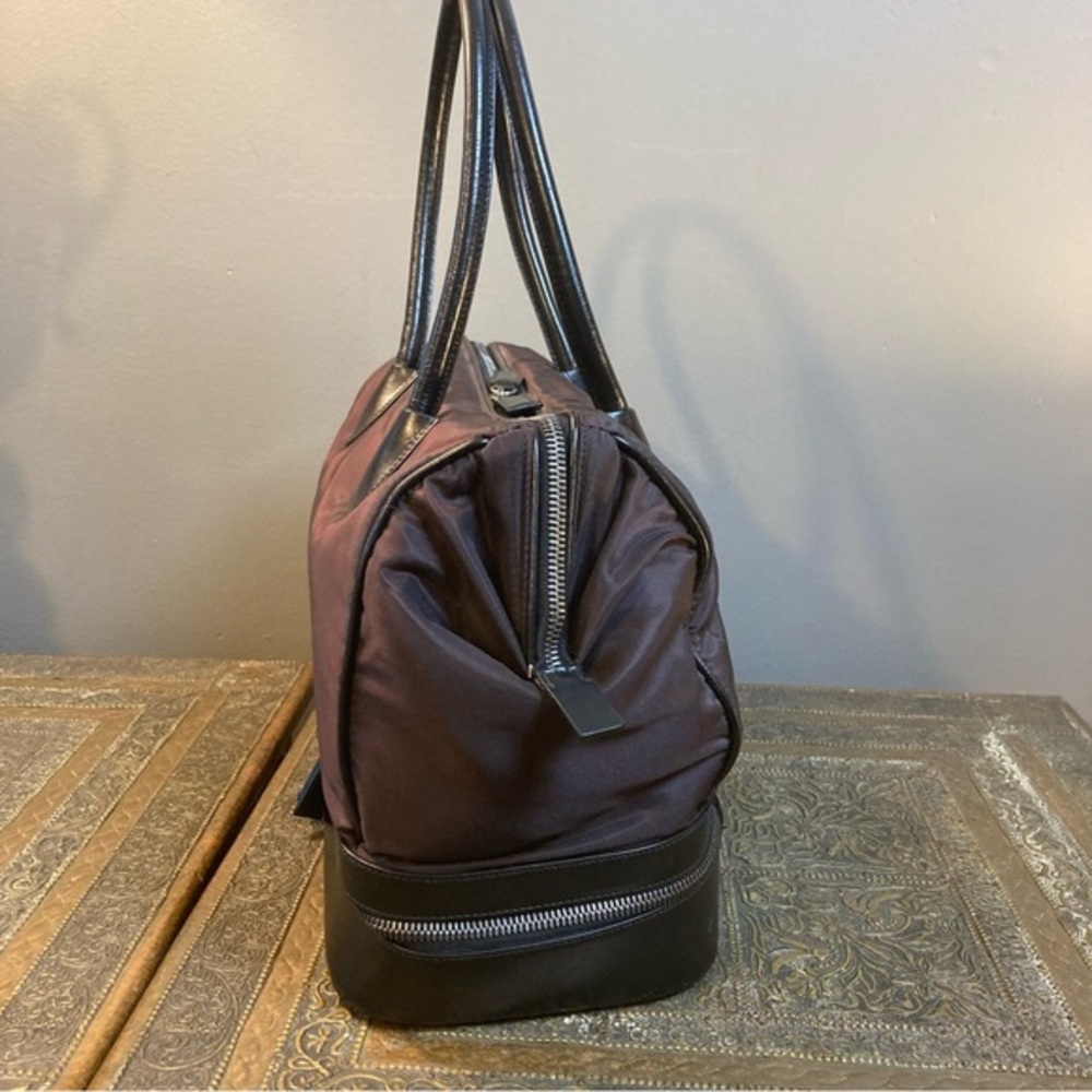 Prada nylon medicine bag top handle‎ train case black burgundy COA included - Picture 5 of 15